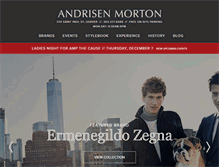 Tablet Screenshot of andrisenmorton.com